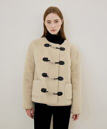 ROSEFRANTZ（ロゼフランツ）の「Duffle Fur Mustang Jacket [Ivory]（ムートンコート）」
