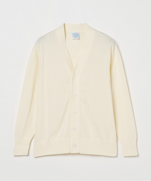 Letroyes(ルトロワ)の「【LETROYES / ルトロワ】HENRI (V CARDIGAN)(カーディガン/ボレロ・レディース・アイボリー/ライトグリーン/ネイビー/イエロー/ピンク・2/1)」の2枚目の写真