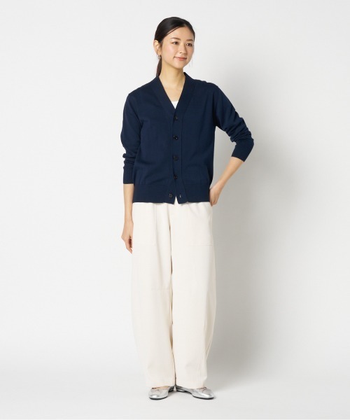 Letroyes(ルトロワ)の「【LETROYES / ルトロワ】HENRI (V CARDIGAN)(カーディガン/ボレロ・レディース・アイボリー/ライトグリーン/ネイビー/イエロー/ピンク・2/1)」の18枚目の写真