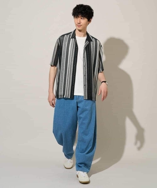 a.v.v(アーヴェヴェ)の「【接触冷感】ノースリーブカットソー(Tシャツ/カットソー・メンズ・ホワイト/チャコールグレー/ブラック・44/48/46/50/52)」の6枚目の写真