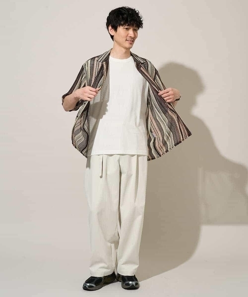 a.v.v(アーヴェヴェ)の「【接触冷感】ノースリーブカットソー(Tシャツ/カットソー・メンズ・ホワイト/チャコールグレー/ブラック・44/48/46/50/52)」の7枚目の写真