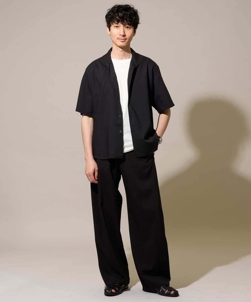 a.v.v(アーヴェヴェ)の「【接触冷感】ノースリーブカットソー(Tシャツ/カットソー・メンズ・ホワイト/チャコールグレー/ブラック・44/48/46/50/52)」の9枚目の写真