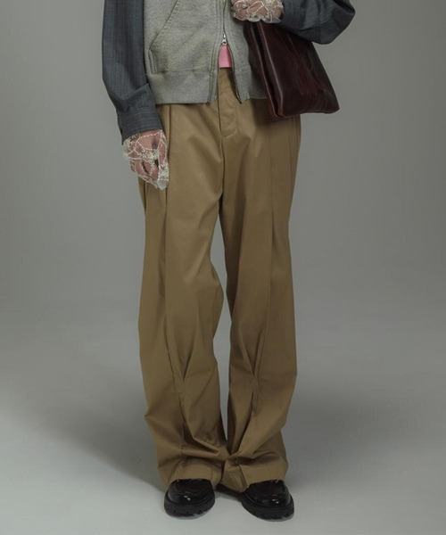 KHOKI/コッキ】Pleated Chino Pants（チノパンツ）｜KHOKI（コッキ）の
