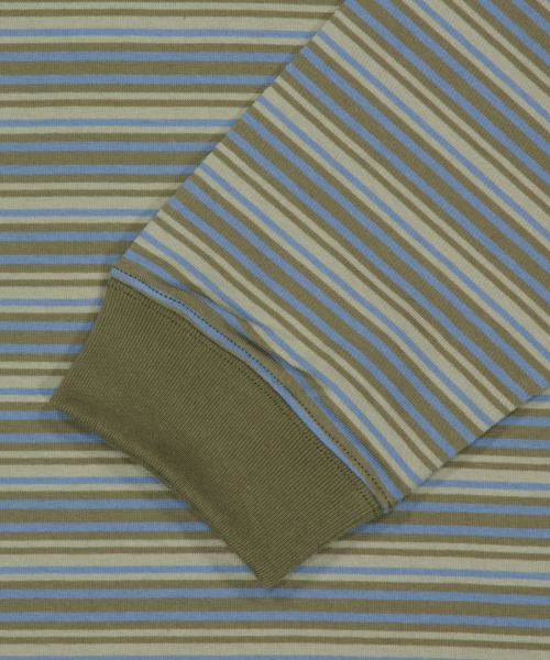 WKNDRS(ウィーキャンドース)の「MULTI-STRIPED LS T-SHIRT (L.KHAKI)(Tシャツ/カットソー・レディース・その他・SMALL/MEDIUM/LARGE/X-LARGE)」の4枚目の写真