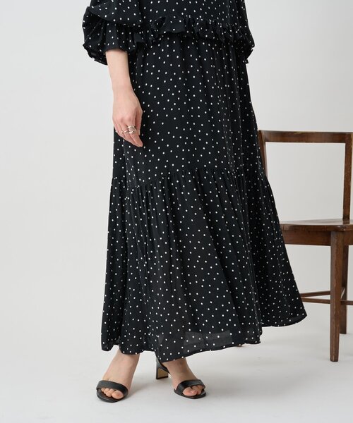 LIVETART（リヴェタート）の「フリルコンビワンピース（ワンピース・レディース・ブラック・FREE）」の17枚目の写真