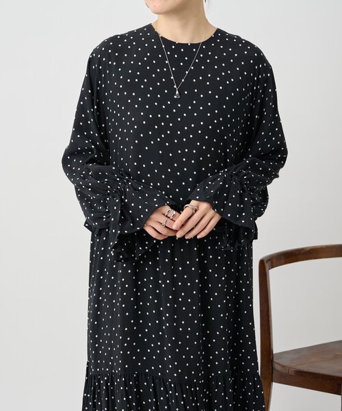 LIVETART（リヴェタート）の「フリルコンビワンピース（ワンピース・レディース・ブラック・FREE）」の18枚目の写真