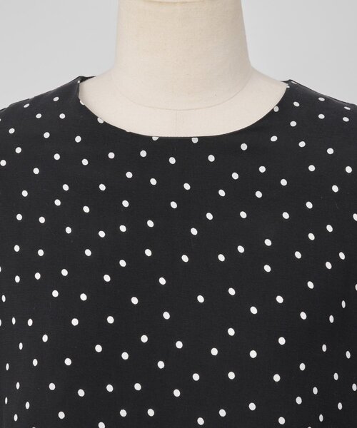 LIVETART（リヴェタート）の「フリルコンビワンピース（ワンピース・レディース・ブラック・FREE）」の3枚目の写真