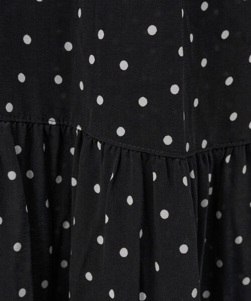 LIVETART（リヴェタート）の「フリルコンビワンピース（ワンピース・レディース・ブラック・FREE）」の9枚目の写真