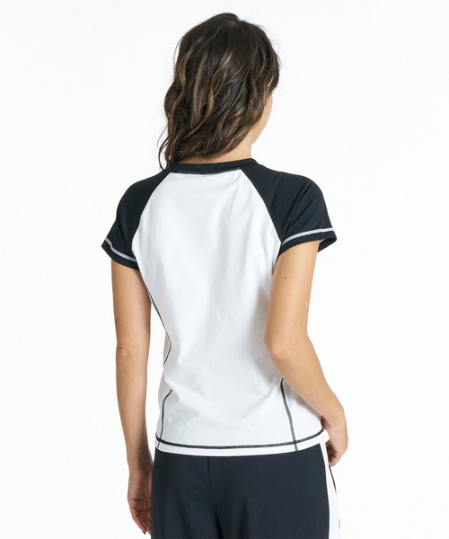 ROXY(ロキシー)の「ROXY/ロキシー レディース 半袖 Tシャツ 水陸両用 RLY261616M UT(Tシャツ/カットソー・レディース・ブラック/レンガ/ブラウン・M/L)」の5枚目の写真