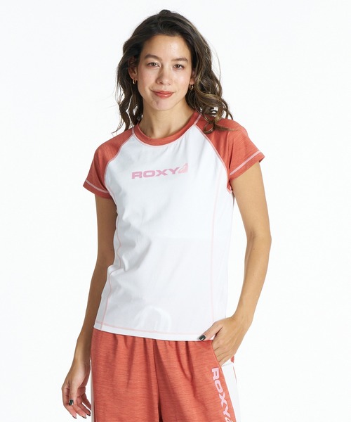 ROXY(ロキシー)の「ROXY/ロキシー レディース 半袖 Tシャツ 水陸両用 RLY261616M UT(Tシャツ/カットソー・レディース・ブラック/レンガ/ブラウン・M/L)」の12枚目の写真