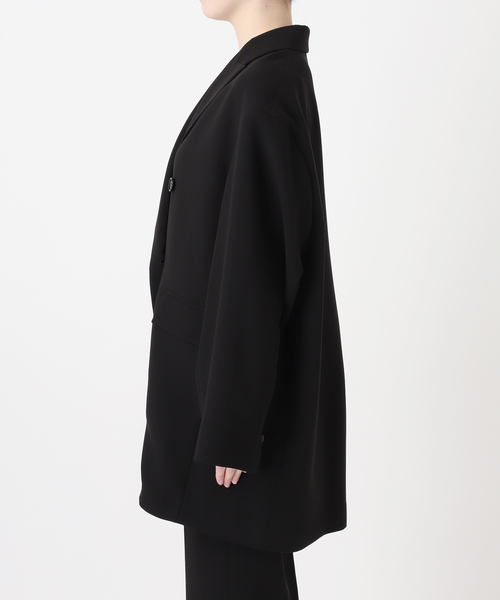 AP STUDIO（エーピーストゥディオ）の「ダブルブレストジャケット（テーラードジャケット・レディース・ブラック/オリーブ・36/38）」の20枚目の写真