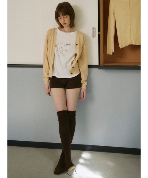 TINKNIT(ティンニット)の「ダックTシャツ_アイボリー(Tシャツ/カットソー・レディース・その他・FREE)」の2枚目の写真