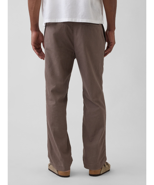 GAP（ギャップ）の「コットンリネン リラックスフィット テーパードパンツ（その他パンツ・メンズ・グレー/ブラウン・XL/L/M/S/XS）」の9枚目の写真