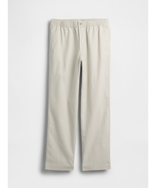 GAP(ギャップ)の「コットンリネン リラックスフィット テーパードパンツ(その他パンツ・メンズ・アイボリー/ブラウン・XL/L/M/S/XS)」の12枚目の写真