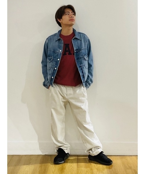 GAP(ギャップ)の「コットンリネン リラックスフィット テーパードパンツ(その他パンツ・メンズ・アイボリー/ブラウン・XL/L/M/S/XS)」の13枚目の写真