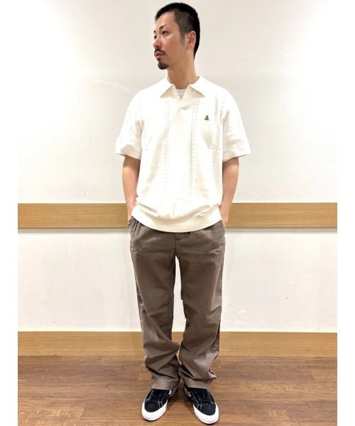 GAP(ギャップ)の「コットンリネン リラックスフィット テーパードパンツ(その他パンツ・メンズ・アイボリー/ブラウン・XL/L/M/S/XS)」の18枚目の写真