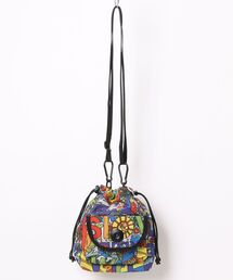 go slow caravan（ゴースローキャラバン）の「タフタ巾着ポーチ / ショルダーバッグ（ショルダーバッグ）」