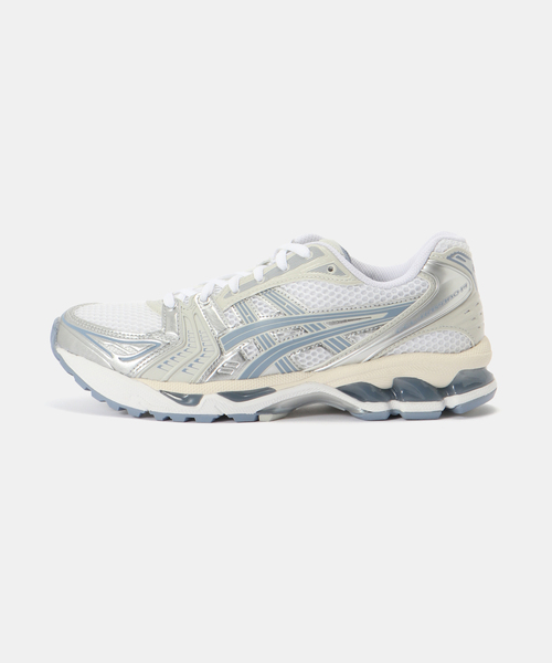 ASICS(アシックス)の「ASICS / アシックス GEL-KAYANO 14 / 1203A537(スニーカー・レディース・ホワイト/シルバー・24.5cm/24cm/23.5cm)」の1枚目の写真
