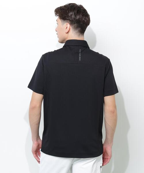 PING（ピン）の「【PING APPAREL】エアロクールカノコ半袖ポロシャツ ＜PERFORMANCE＞ (MENS)（ポロシャツ・メンズ・ブラック/ピンク/ホワイト・LL/S/LL1/M/L）」の4枚目の写真