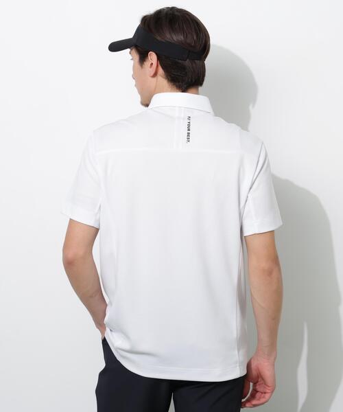 PING（ピン）の「【PING APPAREL】エアロクールカノコ半袖ポロシャツ ＜PERFORMANCE＞ (MENS)（ポロシャツ・メンズ・ブラック/ピンク/ホワイト・LL/S/LL1/M/L）」の14枚目の写真