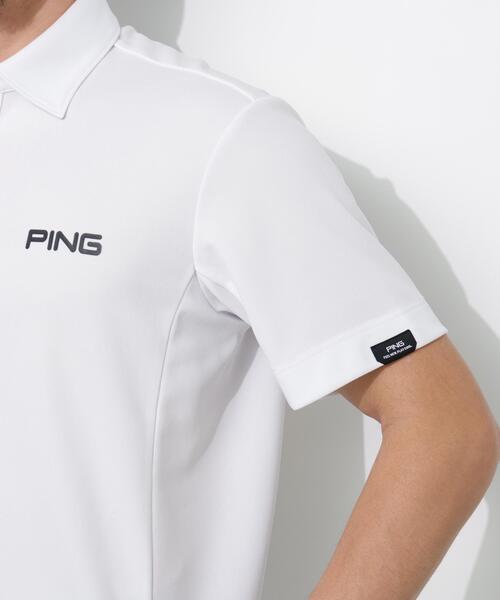 PING（ピン）の「【PING APPAREL】エアロクールカノコ半袖ポロシャツ ＜PERFORMANCE＞ (MENS)（ポロシャツ・メンズ・ブラック/ピンク/ホワイト・LL/S/LL1/M/L）」の17枚目の写真