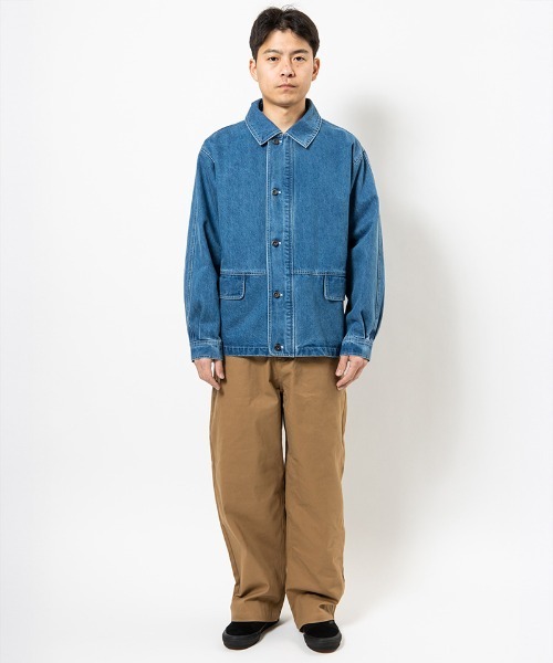 430（フォーサーティ）の「mj11493- DENIM COVERALL カバーオール(26-078)（カバーオール・メンズ・ワンウォッシュ/インディゴブルー・3/2/1/0）」の6枚目の写真