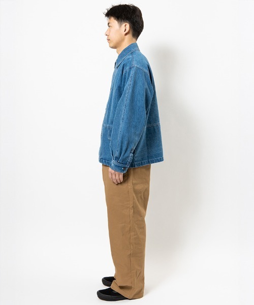 430（フォーサーティ）の「mj11493- DENIM COVERALL カバーオール(26-078)（カバーオール・メンズ・ワンウォッシュ/インディゴブルー・3/2/1/0）」の7枚目の写真