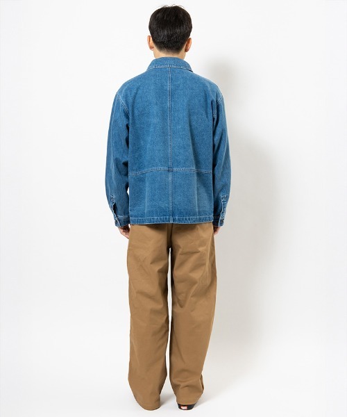 430（フォーサーティ）の「mj11493- DENIM COVERALL カバーオール(26-078)（カバーオール・メンズ・ワンウォッシュ/インディゴブルー・3/2/1/0）」の8枚目の写真