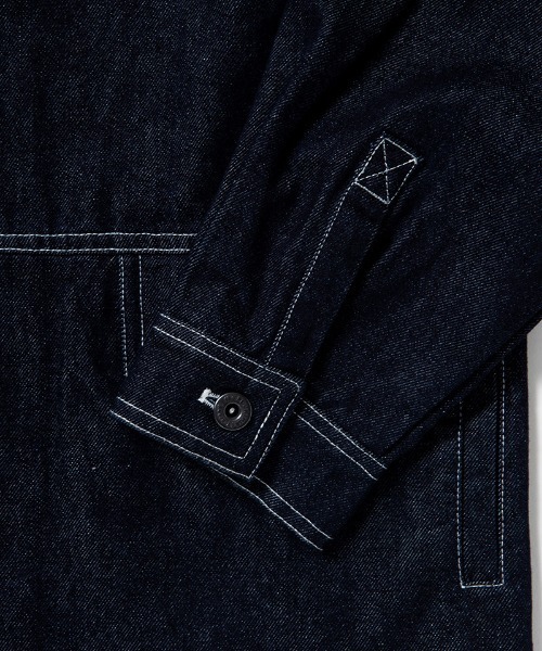 430（フォーサーティ）の「mj11493- DENIM COVERALL カバーオール(26-078)（カバーオール・メンズ・ワンウォッシュ/インディゴブルー・3/2/1/0）」の12枚目の写真