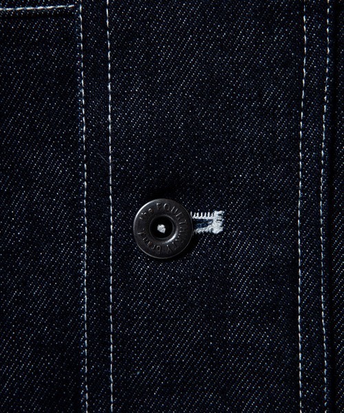 430（フォーサーティ）の「mj11493- DENIM COVERALL カバーオール(26-078)（カバーオール・メンズ・ワンウォッシュ/インディゴブルー・3/2/1/0）」の16枚目の写真