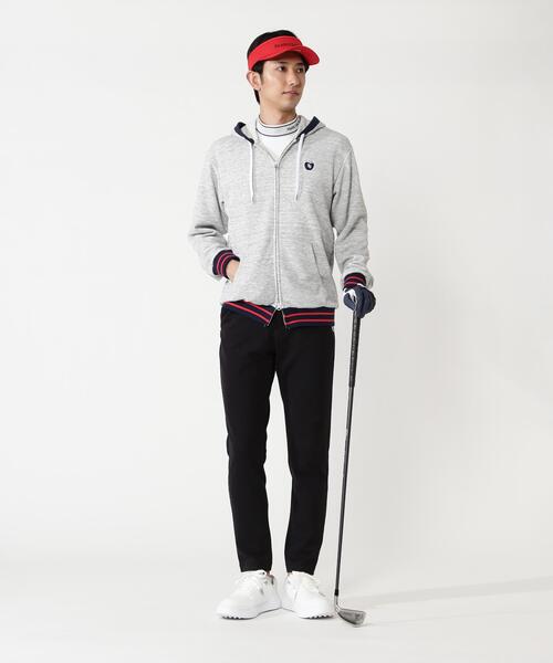 PEARLY GATES(パーリーゲイツ)の「【PEARLY GATES】TEXBRID針抜きジョガーパンツ(その他パンツ・メンズ・ホワイト系その他/ネイビー・LARGE/MEDIUM)」の9枚目の写真