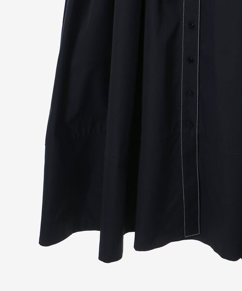 cle blatt(クレブラット)の「ステッチシャツワンピース(シャツワンピース・レディース・ネイビー/オフホワイト・MEDIUM)」の20枚目の写真