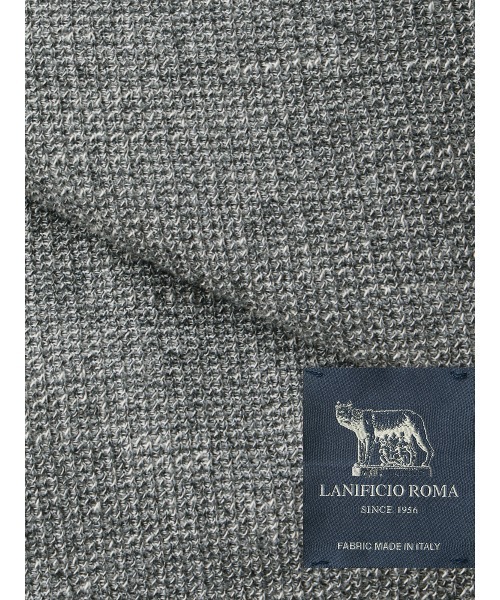 SUIT SQUARE(スーツスクエア)の「ジャケット/LANIFICIO ROMA/ストレッチ/ミックスジャージー/織柄/CR03(テーラードジャケット・メンズ・グレー/ネイビー・LL/L/M/S)」の9枚目の写真