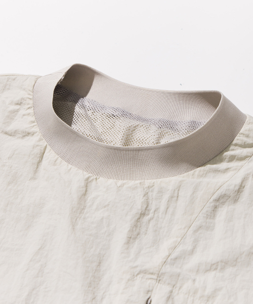 KALAPATTHAR(カラパタール)の「Nylon Zip Pocket Round Shirt - WHITE(スウェット・メンズ・その他・MEDIUM/LARGE)」の6枚目の写真