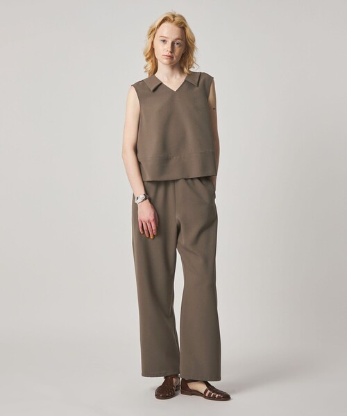 Steven Alan(スティーブンアラン)の「<Steven Alan>フレア ノースリーブ プルオーバー(シャツ/ブラウス・レディース・ブラック/モカ・M/S)」の8枚目の写真