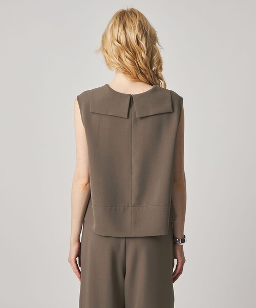 Steven Alan(スティーブンアラン)の「<Steven Alan>フレア ノースリーブ プルオーバー(シャツ/ブラウス・レディース・ブラック/モカ・M/S)」の12枚目の写真