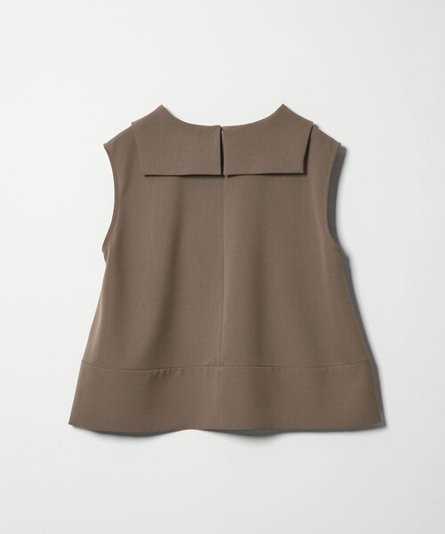 Steven Alan(スティーブンアラン)の「<Steven Alan>フレア ノースリーブ プルオーバー(シャツ/ブラウス・レディース・ブラック/モカ・M/S)」の14枚目の写真