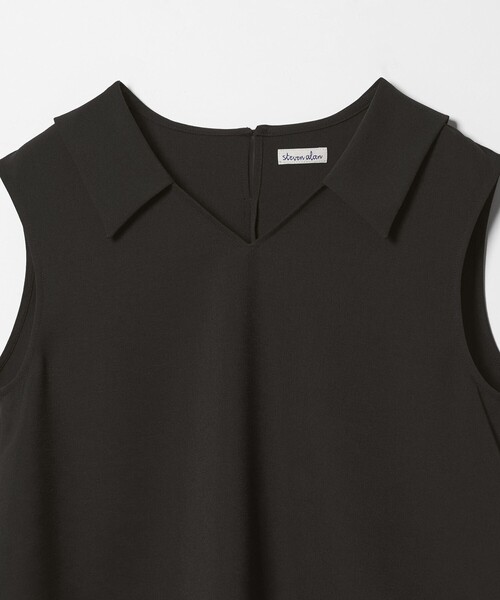 Steven Alan(スティーブンアラン)の「<Steven Alan>フレア ノースリーブ プルオーバー(シャツ/ブラウス・レディース・ブラック/モカ・M/S)」の22枚目の写真