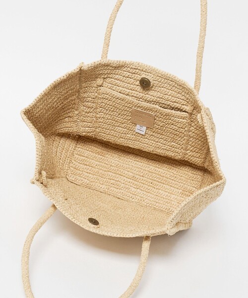 MAISON N.H PARIS(メゾンエヌアッシュパリ)の「<MAISON N.H PARIS>AVRIL RFA トートバッグ(かごバッグ・レディース・ナチュラル・FREE)」の14枚目の写真