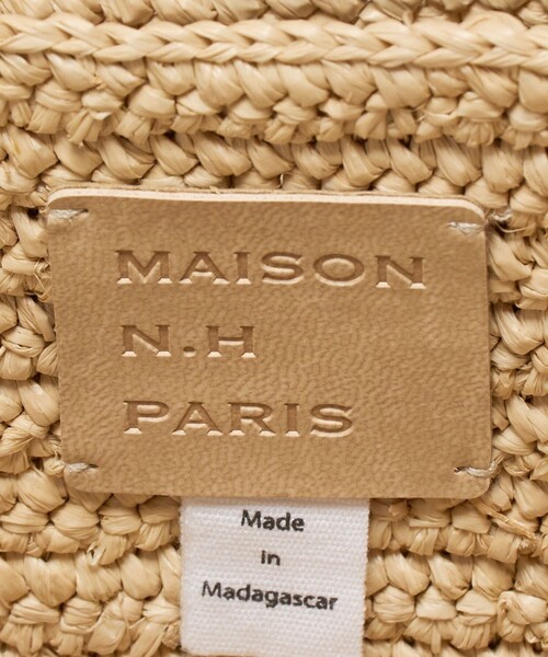 MAISON N.H PARIS(メゾンエヌアッシュパリ)の「<MAISON N.H PARIS>AVRIL RFA トートバッグ(かごバッグ・レディース・ナチュラル・FREE)」の2枚目の写真