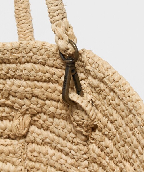 MAISON N.H PARIS(メゾンエヌアッシュパリ)の「<MAISON N.H PARIS>AVRIL RFA トートバッグ(かごバッグ・レディース・ナチュラル・FREE)」の3枚目の写真