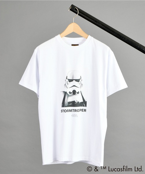 ARTCHIVES MALIBU（アートカイブス マリブ）の「【 Chadwick Products / チャドウィック プロダクツ 】STAR WARS STORMTROOPER TEE（Tシャツ/カットソー・メンズ・ホワイト/チャコールグレー・M/L/XL）」の10枚目の写真