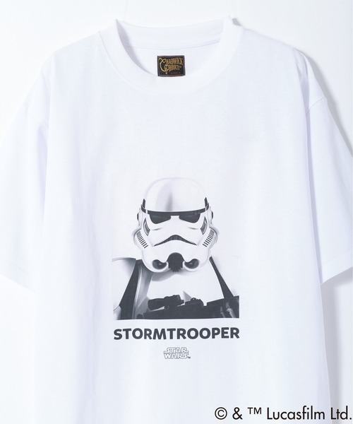 ARTCHIVES MALIBU（アートカイブス マリブ）の「【 Chadwick Products / チャドウィック プロダクツ 】STAR WARS STORMTROOPER TEE（Tシャツ/カットソー・メンズ・ホワイト/チャコールグレー・M/L/XL）」の12枚目の写真