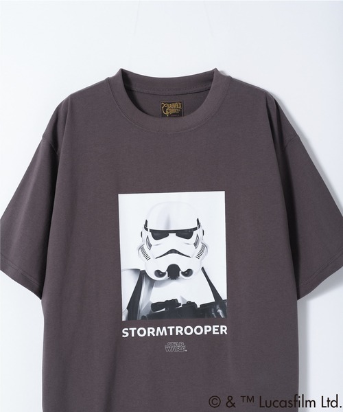 ARTCHIVES MALIBU（アートカイブス マリブ）の「【 Chadwick Products / チャドウィック プロダクツ 】STAR WARS STORMTROOPER TEE（Tシャツ/カットソー・メンズ・ホワイト/チャコールグレー・M/L/XL）」の8枚目の写真