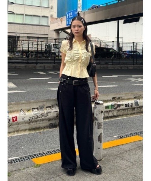 SLY(スライ)の「CHUNKY SOLE STUDS SANDAL チャンキーソールスタッズサンダル 春服 夏服(サンダル・レディース・ブラック/ベージュ・LARGE/MEDIUM/SMALL)」の22枚目の写真