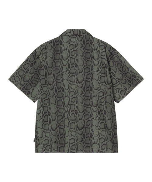 Carhartt WIP（カーハートダブリューアイピー）の「S/S Snake Camo Shirt（シャツ/ブラウス・メンズ・カモフラージュ/ブルー系その他2・SMALL/MEDIUM/LARGE）」の4枚目の写真