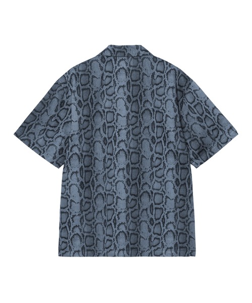 Carhartt WIP（カーハートダブリューアイピー）の「S/S Snake Camo Shirt（シャツ/ブラウス・メンズ・カモフラージュ/ブルー系その他2・SMALL/MEDIUM/LARGE）」の3枚目の写真