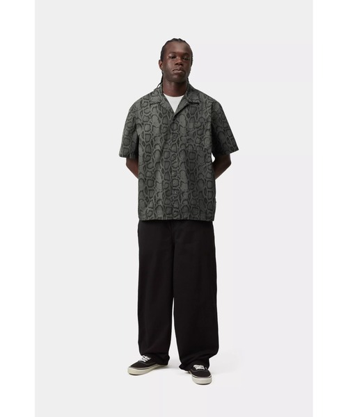 Carhartt WIP(カーハートダブリューアイピー)の「S/S Snake Camo Shirt(シャツ/ブラウス・メンズ・カモフラージュ/ブルー系その他2・SMALL/MEDIUM/LARGE)」の5枚目の写真