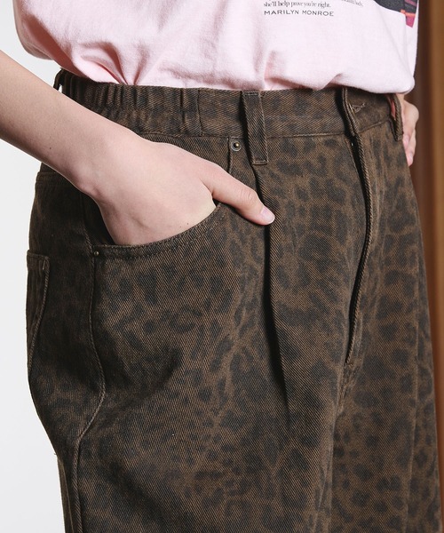 ROSE BUD(ローズバッド)の「PRINT PANTS(その他パンツ・レディース・ブラウン/カモフラージュ・M/S)」の6枚目の写真