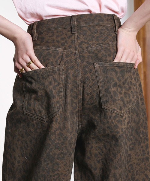 ROSE BUD(ローズバッド)の「PRINT PANTS(その他パンツ・レディース・ブラウン/カモフラージュ・M/S)」の7枚目の写真